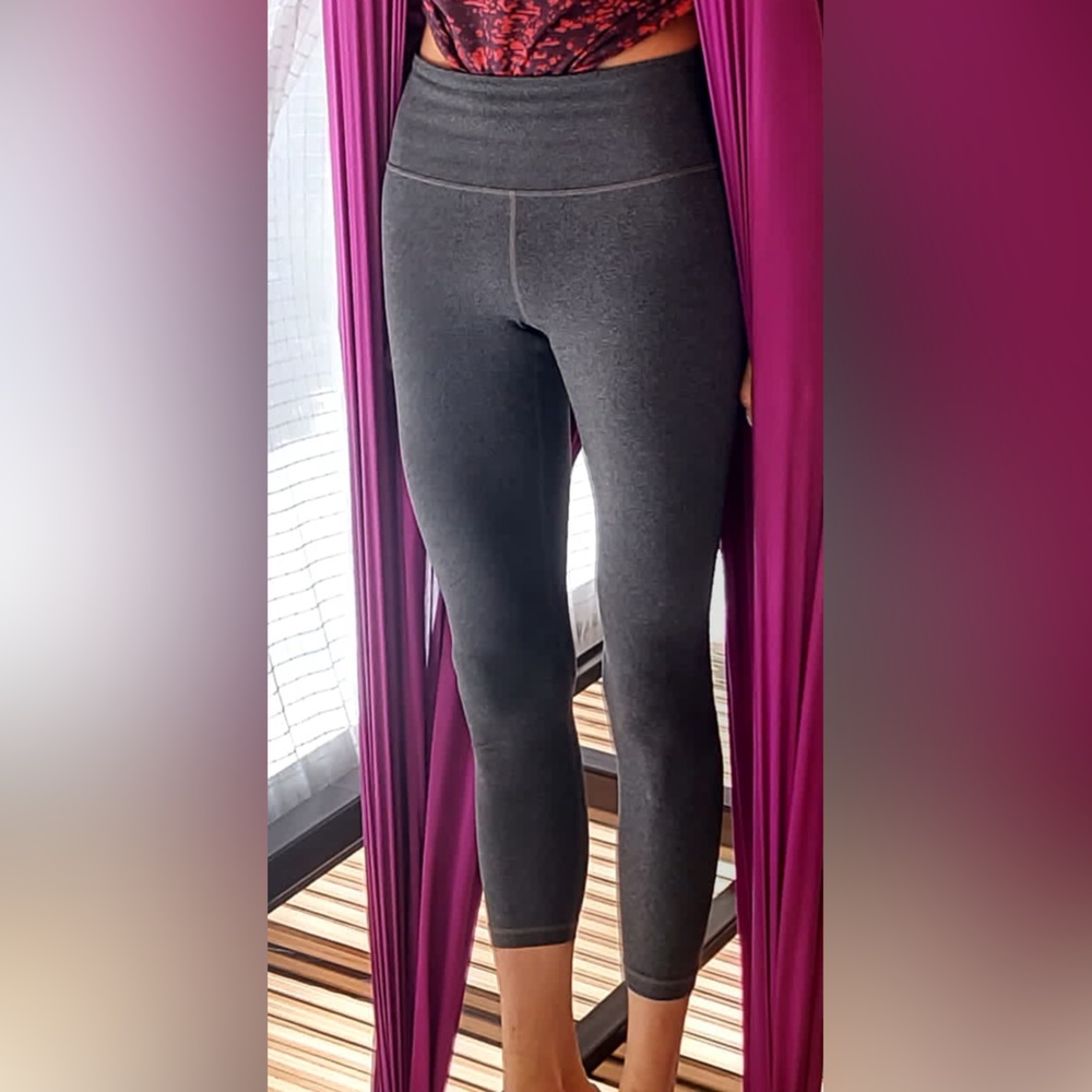 Athleta Gray Moisture-Wicking Leggings